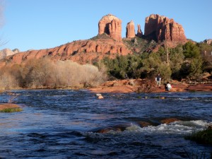 Red Rock crossing, Cathedral in back ground