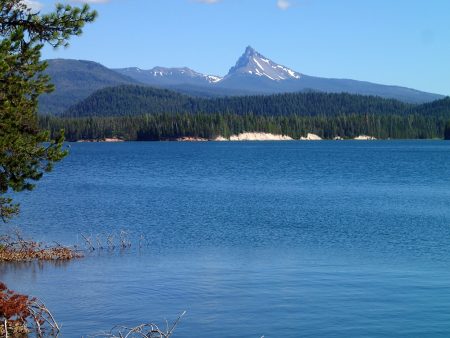 MT Thielson over Lemola Lake, first mtn I climbed